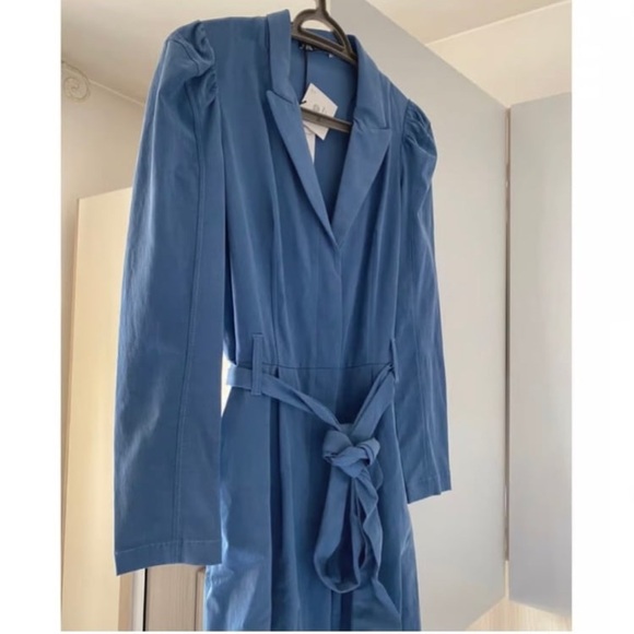 Zara Blue Jumpsuit - Picture 3 of 8